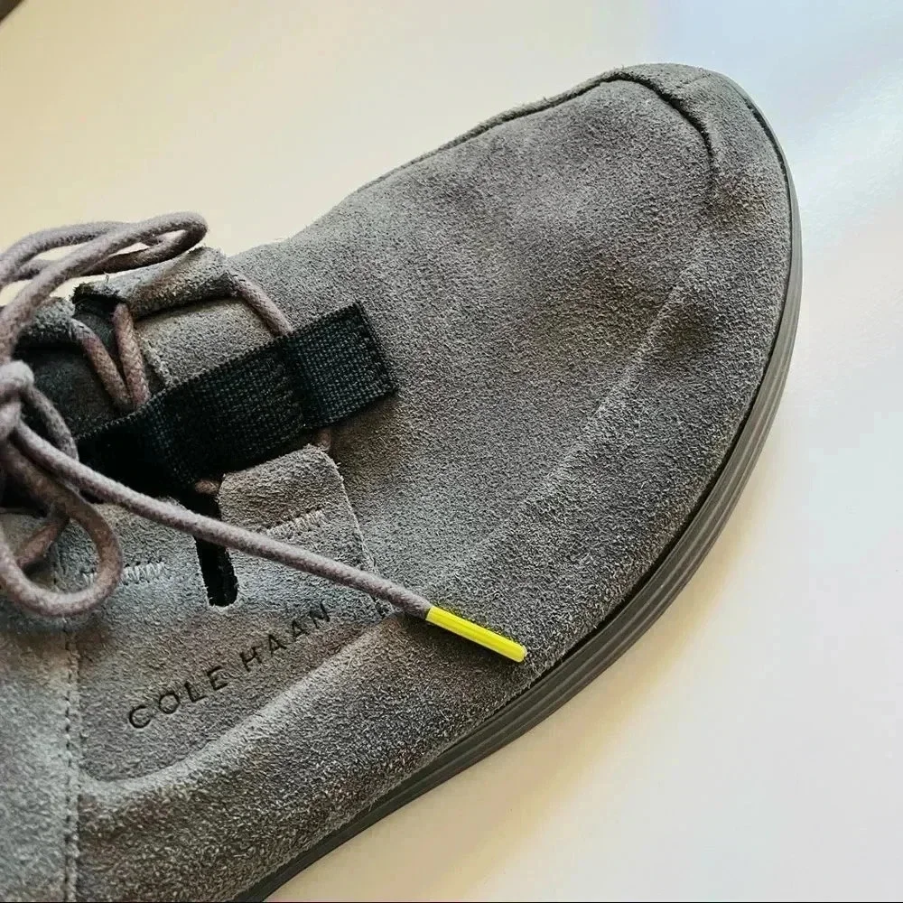 Cole Haan Men’s Grandsport Apron Sneaker-Quiet Shade Grey